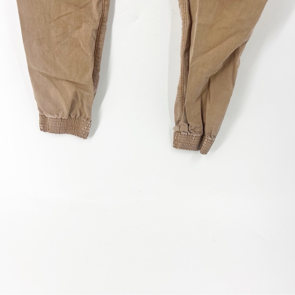 ✅ AMERICAN EAGLE TAN JOGGER PANTS WITH DRAWSTRING SIZE 2 - Picture 3 of 5